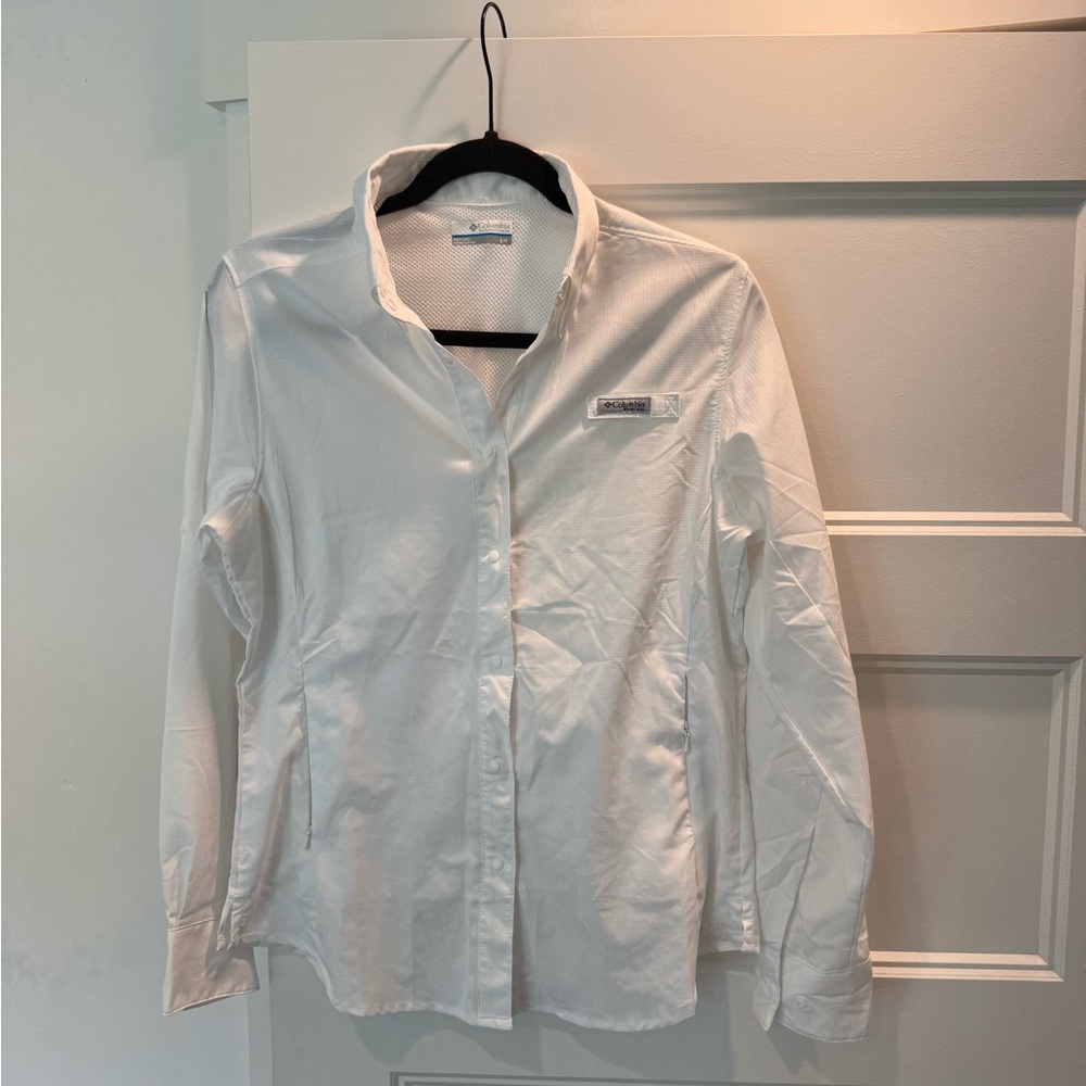 Columbia sun shirt worn once size s